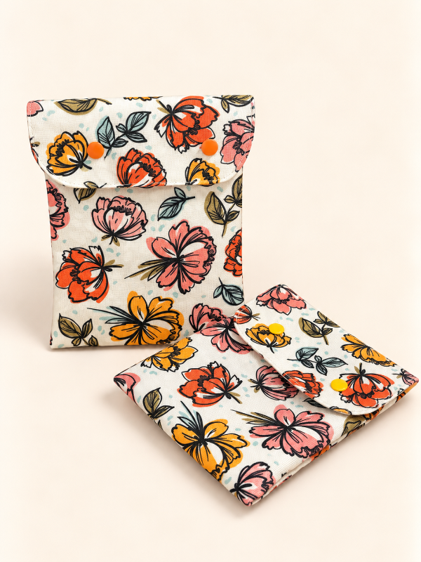 Producto - Monedero o tarjetero floreado