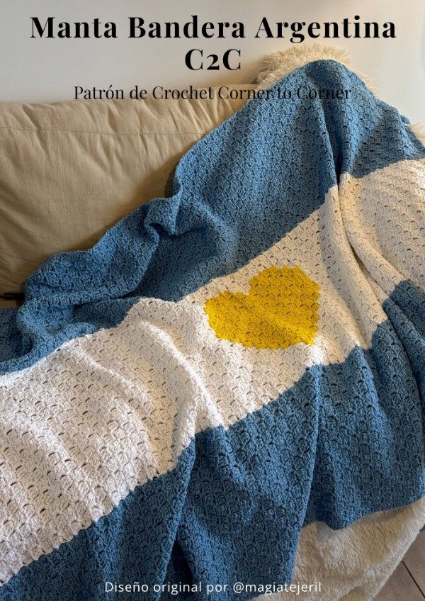 Producto - Ebook Manta Bandera Argentina C2C