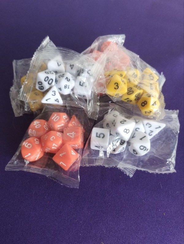 Producto - Set de Dados Opacos