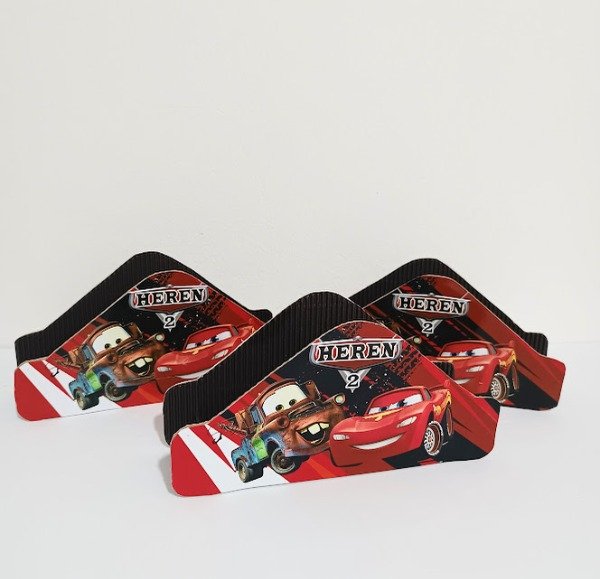 Producto - servilletero cars personalizado sin servilletas