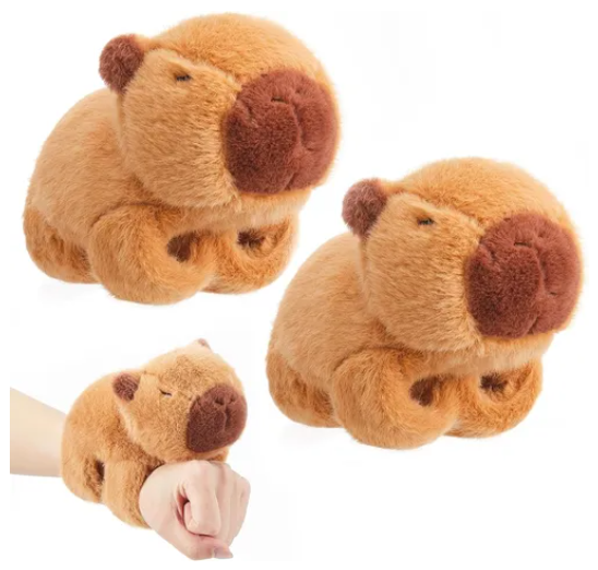 Producto - Pulsera Capybara Peluche Marrón