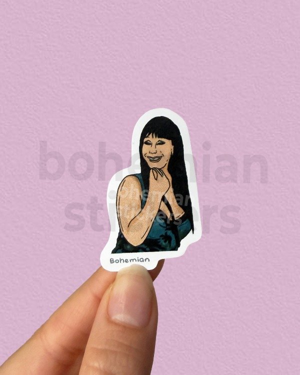 Producto - MORÍA CASÁN - Sticker Individual de Memes / Farandula Arentina