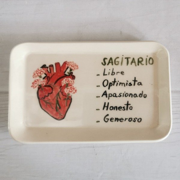 Producto - Platito Corazón de Sagitario