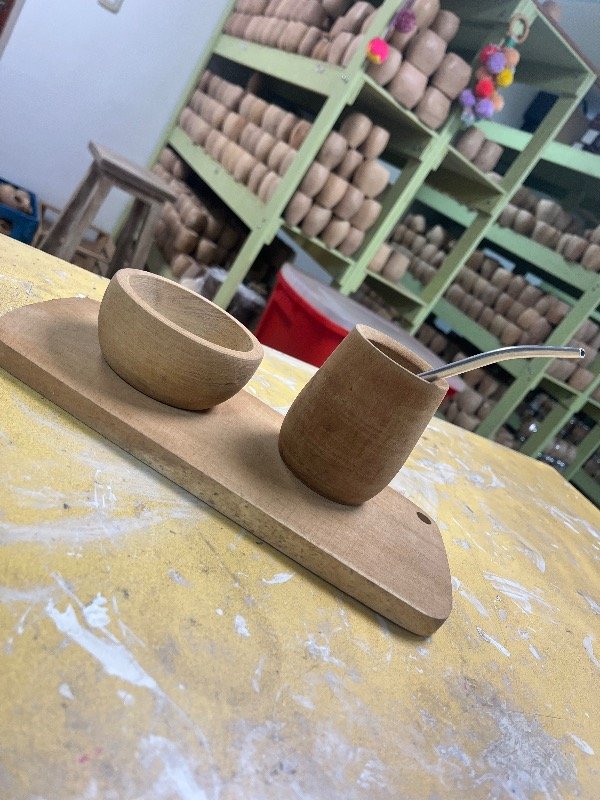 Producto - Kit mate tabla y cuenco