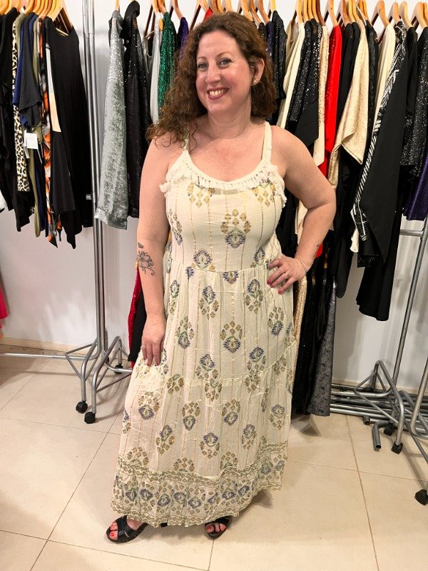 Producto - Vestidos Hindues Metalizado 56.000 Transf Espalda Elastizada Hilos Metalizados