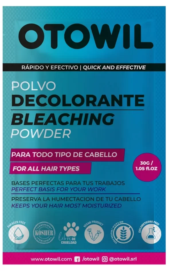 Producto - Polvo decolorante en sobre 30g
