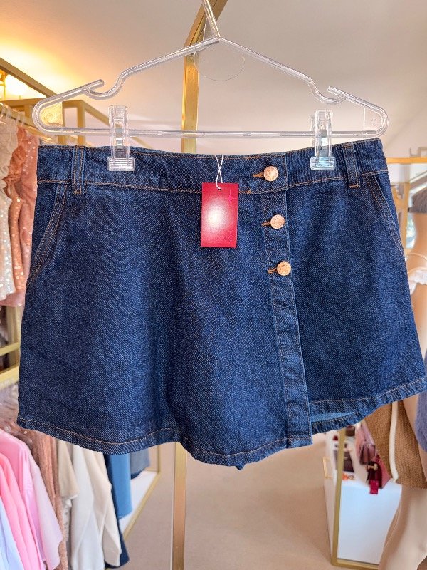 Producto - Short pollera denim