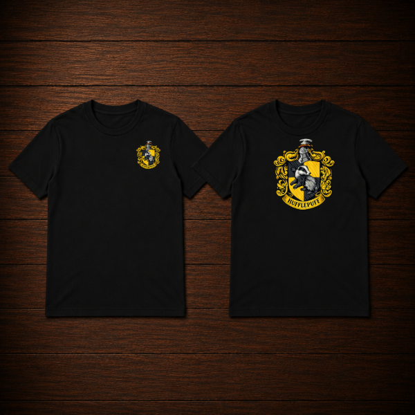 Producto - Remera - Escudo Hufflepuff (Harry potter) - 1