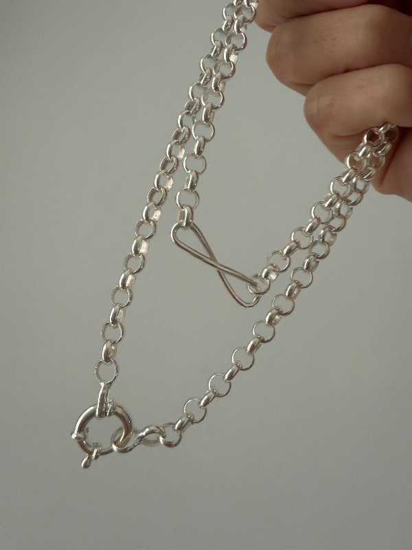 Producto - Cadena Rolo con Infinito