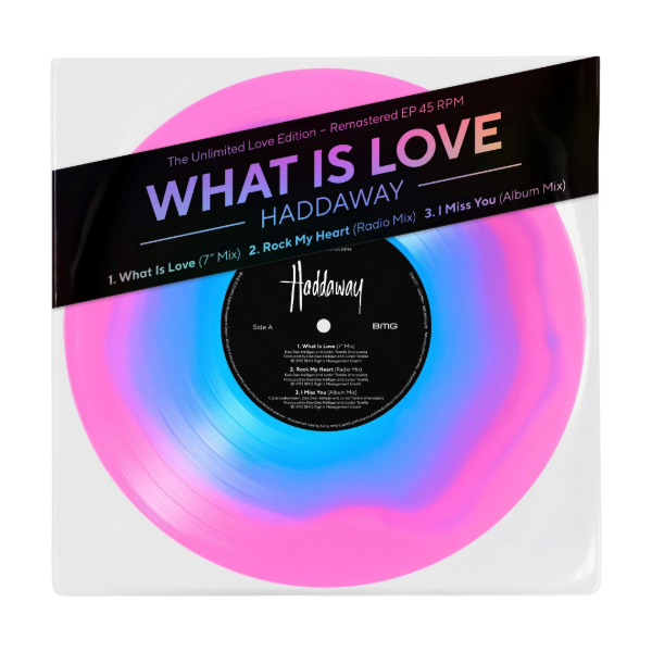 Producto - Haddaway - What Is Love (10" Fluorescent Blue In Pink)