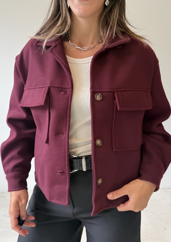 Producto - Saco CABERNET - Bordo