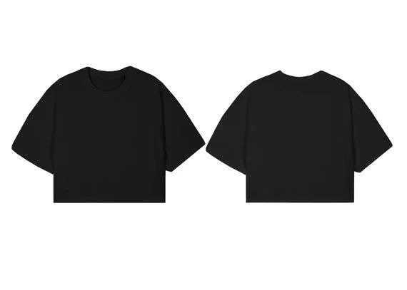 Producto - Crop Top Over Negro