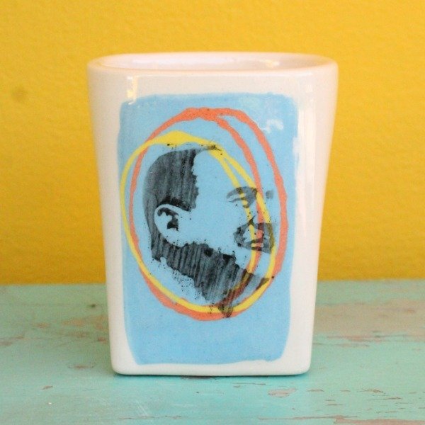 Producto - Mate Cuadrado. Perón