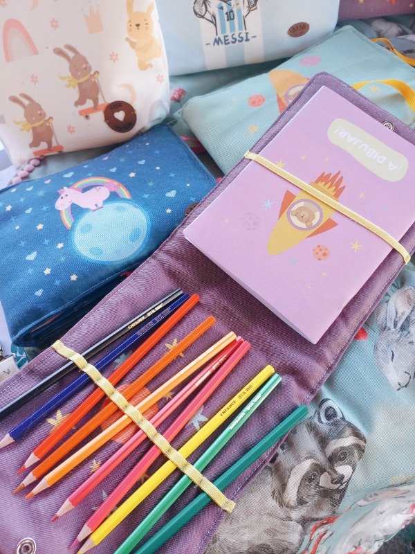 Producto - Mini Cuaderno mágico cohete lila - 1
