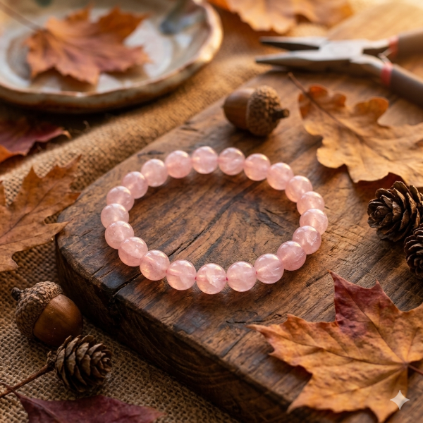 Producto - "Ternura Rosa" Cuarzo Rosa piedras naturales
