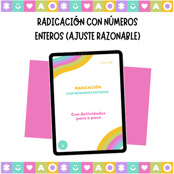 Producto - RADICACIÓN CON NÚMEROS ENTEROS - AJUSTE RAZONABLE