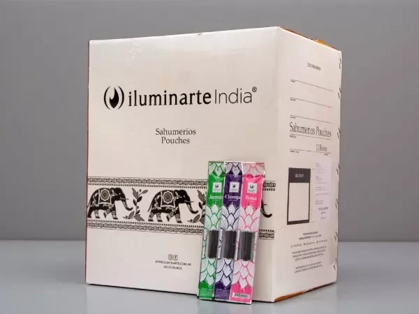 Producto - BULTO 12 DISPLAYS DE SAHUMERIOS X 144 PAQUETES (1.728 paquetes)