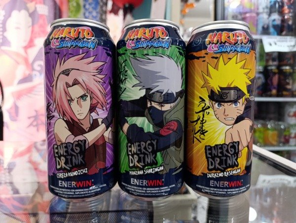 Producto - Energizantes NARUTO Producto oficial (Edicion limitada) ingrese para elegir