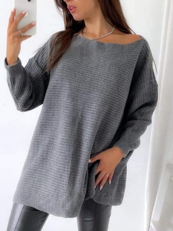 Producto - SWEATER CUELLO BOTE OVERSIZE