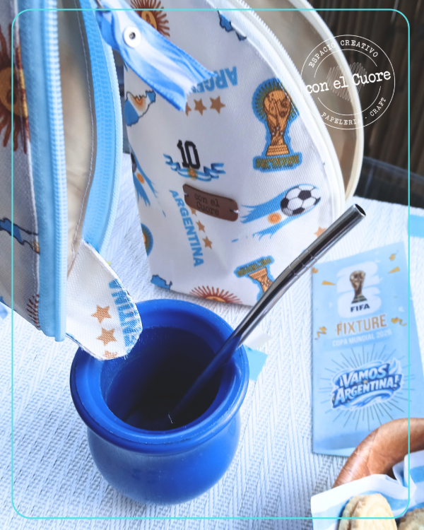 Producto - PROMO MUNDIAL - Portamate y Yerbera Vamos Arg! - 2