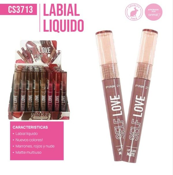Producto - LIPGLOS LOVE - PINK 21