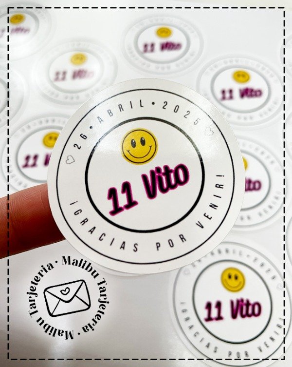 Producto - Stickers troquelado modelo Stick-0002