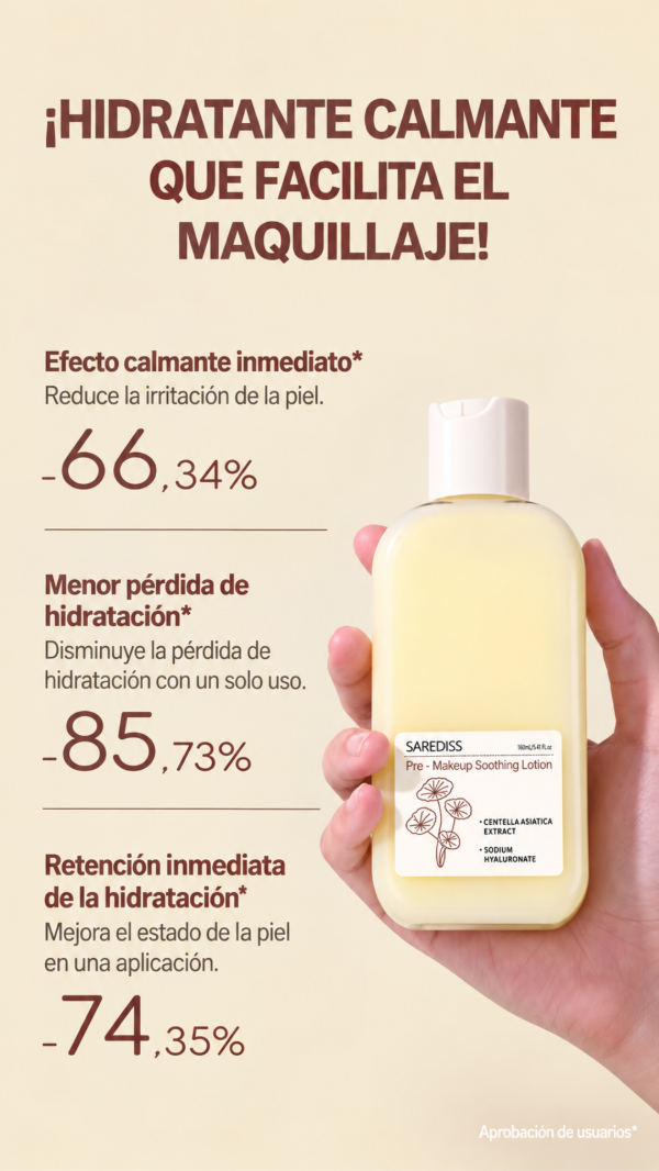 Producto - SAREDISS PRE-MAKEUP SOOTHING LOTION - 160 ML - 1
