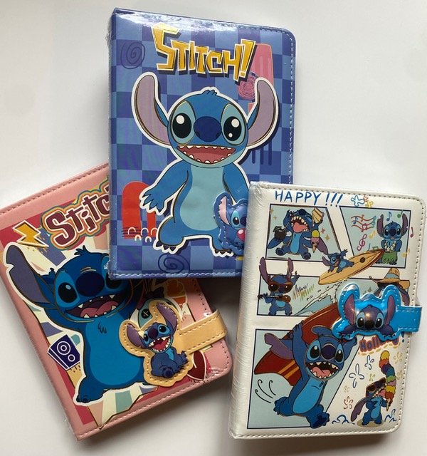 Producto - Cuadernos medianos stitch