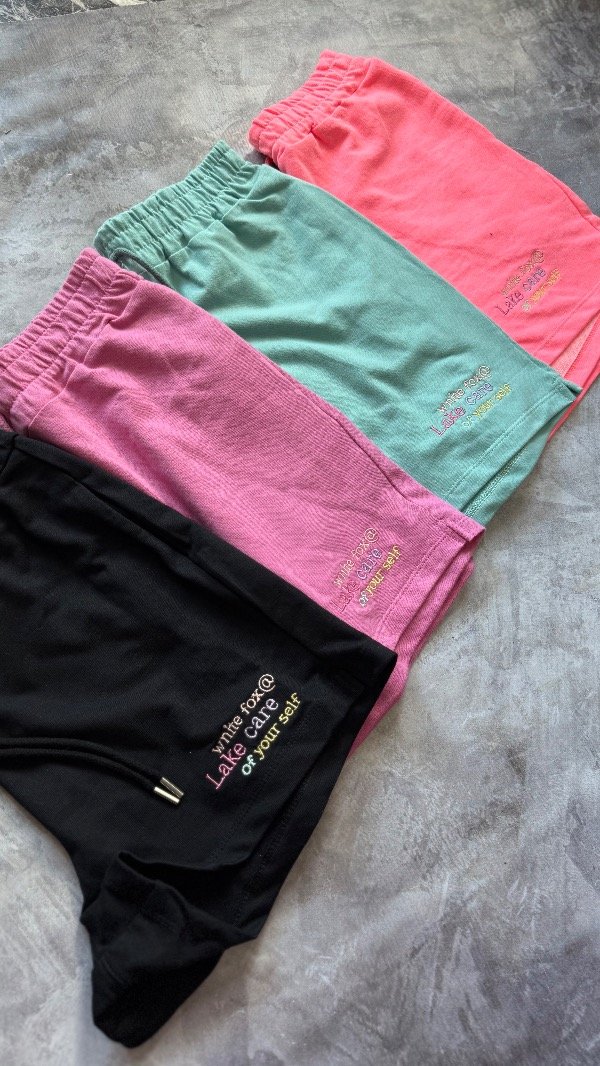 Producto - Short rústico bordado - varios colores