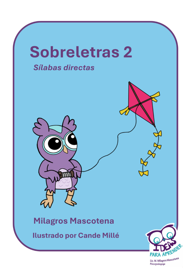 Producto - Sobreletras 2. Sílabas directas.