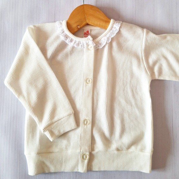 Producto - Campera Wafle Blanco