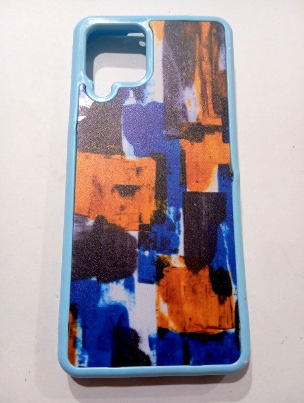 Producto - Funda Bloques Urbanos Celeste para Samsung A22 4G