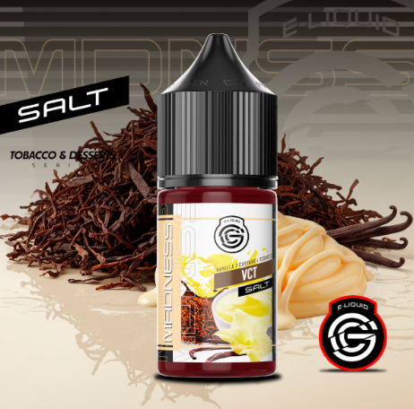 Producto - MADNESS SALT VCT (TABACO VAINILLA ALMENDRA AVELLANA) 30ML 25ML