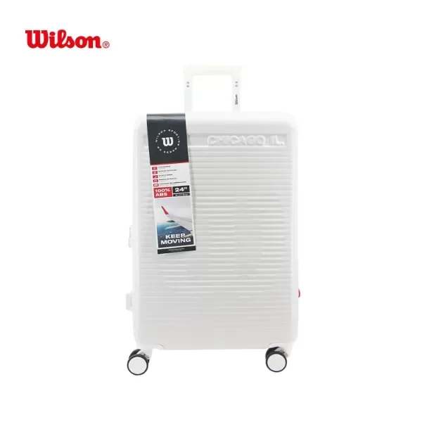 Producto - Valija Wilson 24" ABS blanca 65-1743W-3