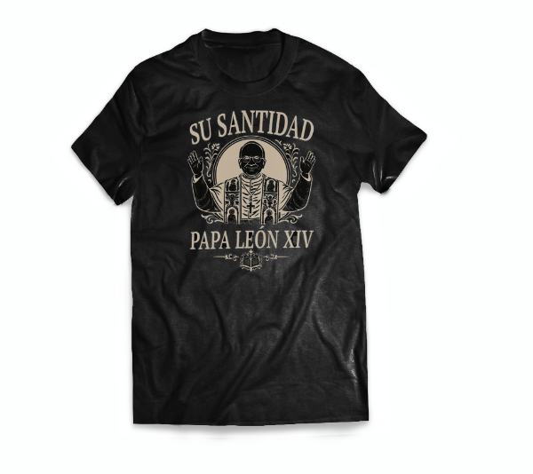 Producto - Remera Personalizad Papa León XIV Argentina #24 - 2