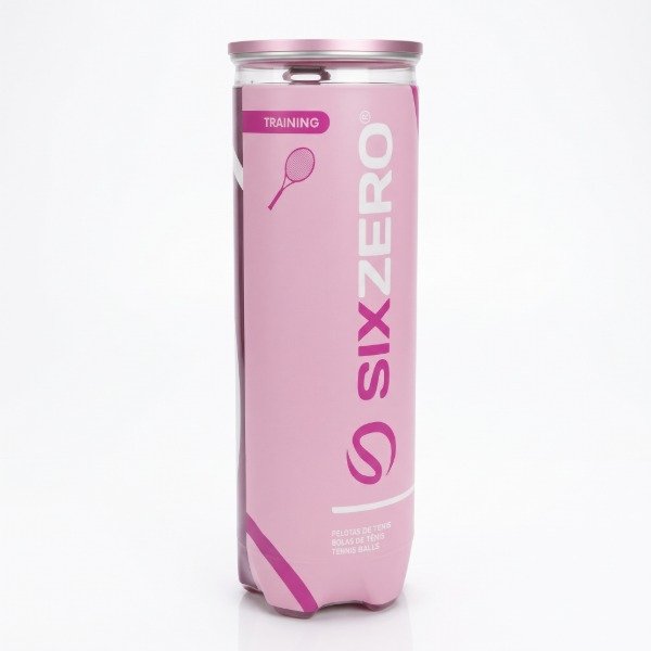 Producto - Tubo Pelotas SIXZERO PINK x3