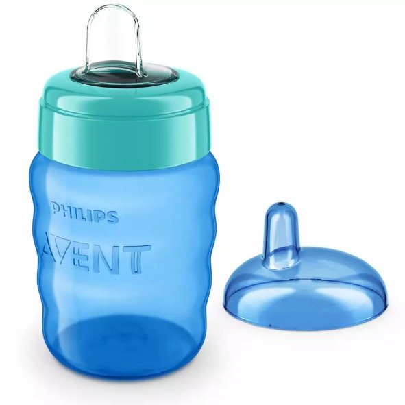 Producto - Vaso con boquilla AVENT Celeste 260ml. +9m.
