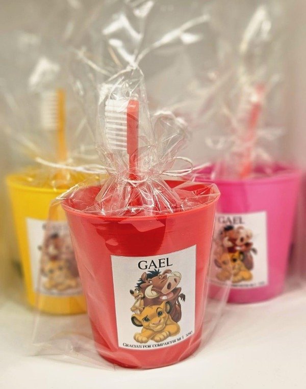 Producto - Vaso con cepillo de dientes - 1