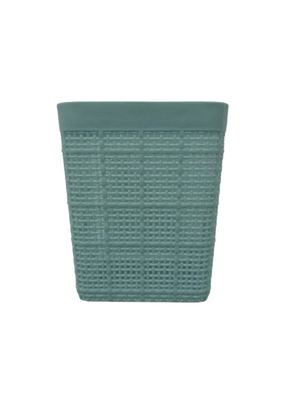 Producto - Canasto cuadrado celeste