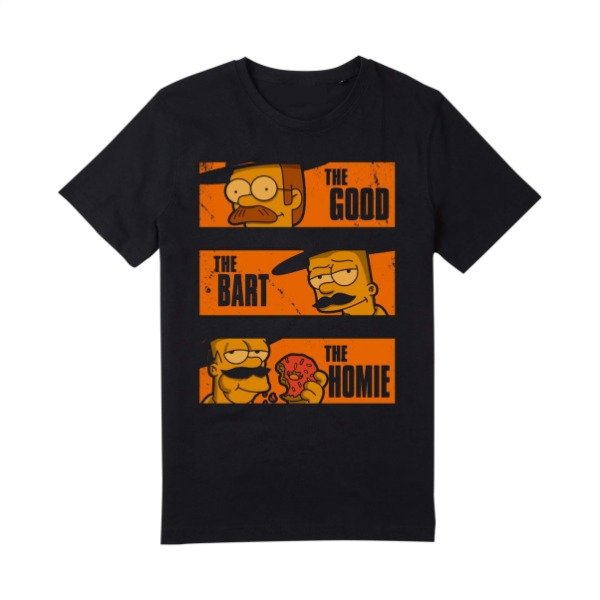 Producto - Remera Simpson Homero Bart and Flanders