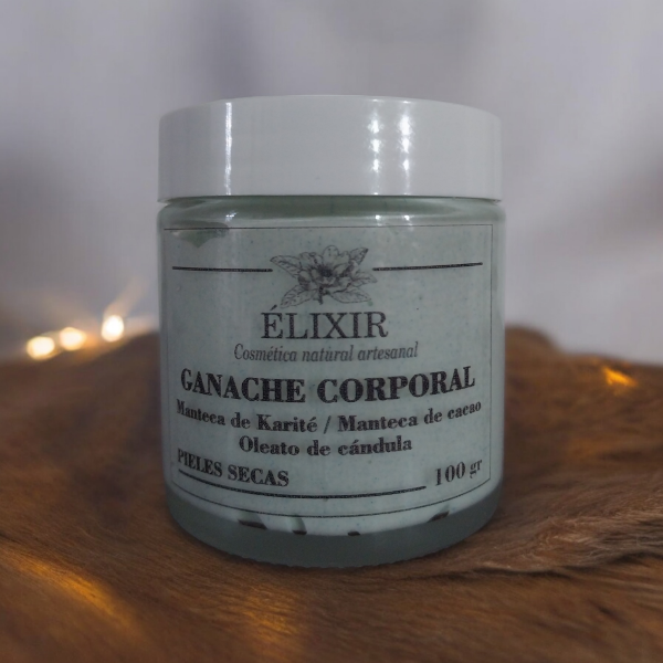 Producto - Ganache Corporal de caléndula/ pieles EXTRA - SECAS / VAINILLA