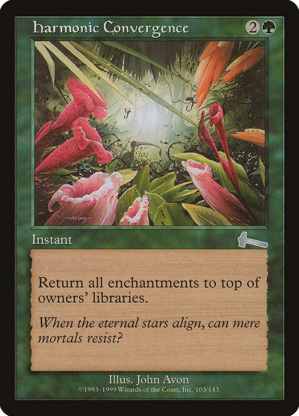 Producto - Harmonic Convergence  Urza's Legacy