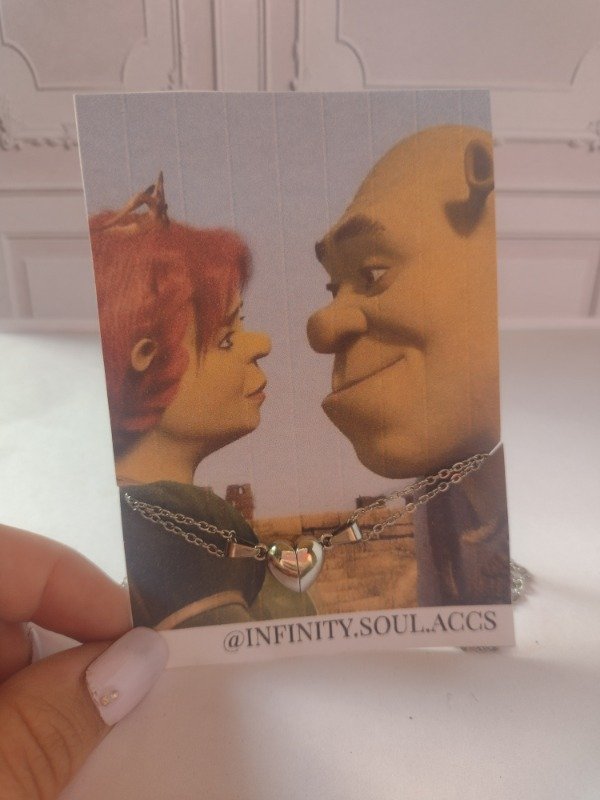 Producto - Shrek corazón imantado