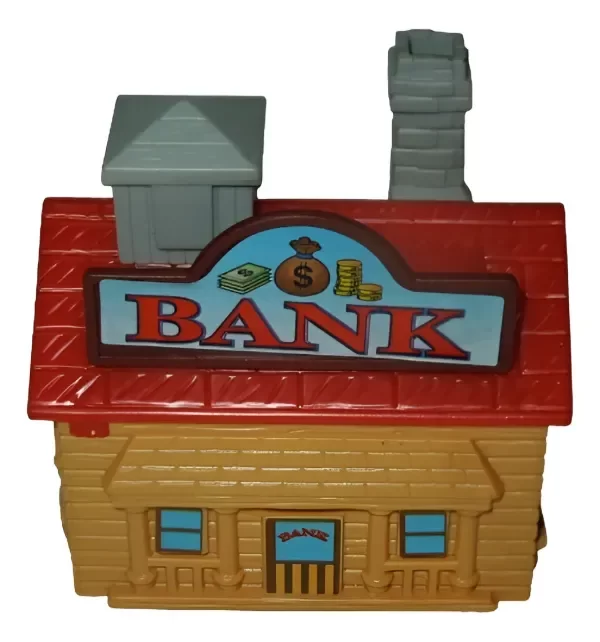 Producto - Kinder Gigante Alcancia Banco Del Lejano Oeste (usado)