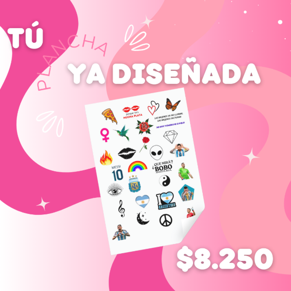 Producto - TU PLANCHA DISEÑADA