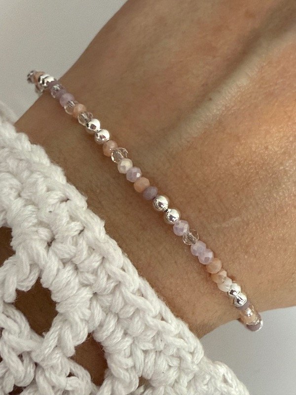 Producto - PB1083 Pulsera piedritas y bolitas