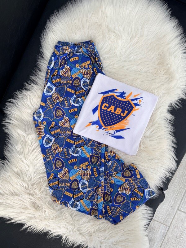 Producto - Pijama M/L adulto - Boca juniors