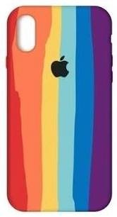 Producto - Funda Silicone Case Rainbow c/ Logo Iphone 13 Mini - 1