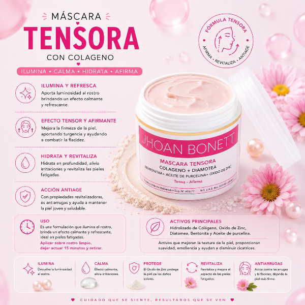 Producto - Mascara TENSORA CON COLAGENO - 1