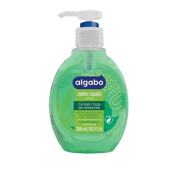 Producto - 6692 ALGABO JAB LIQ GREEN TEA 300